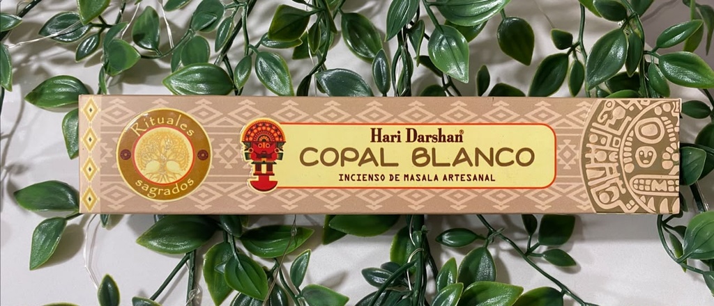 Incienso de varita copal blanco