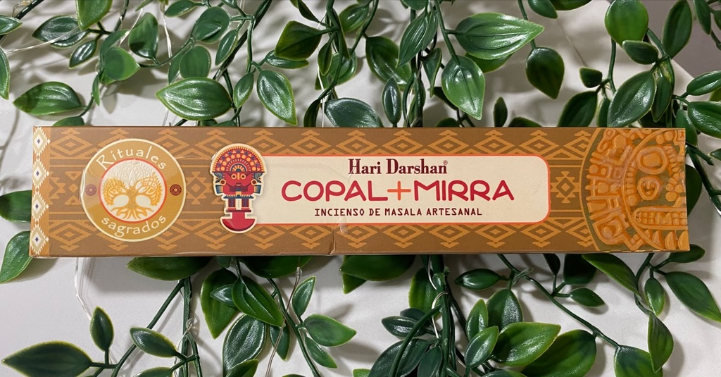Incienso varitas copal + mirra