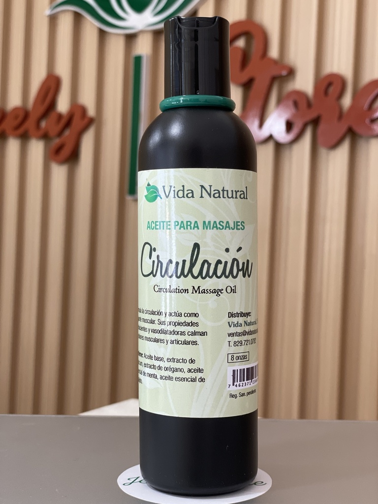 Aceite Masajes Circulacion