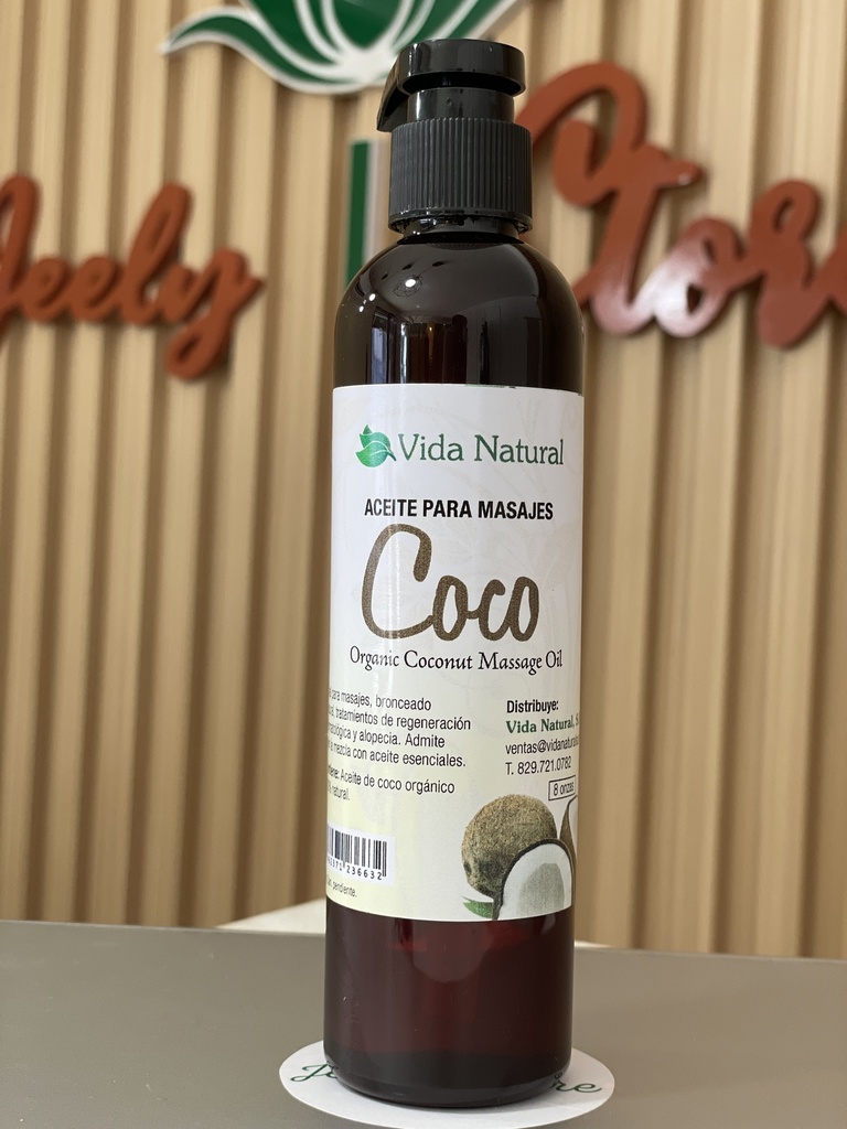 Aceite Masajes Coco