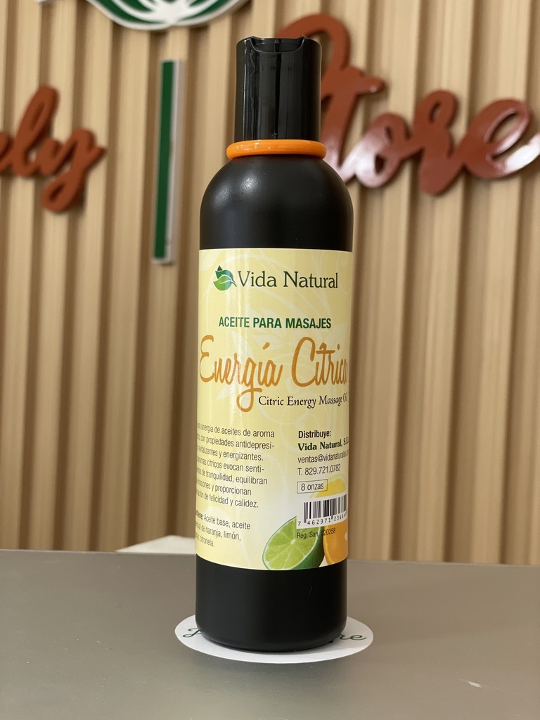 Aceite Masajes Energ Citrica 