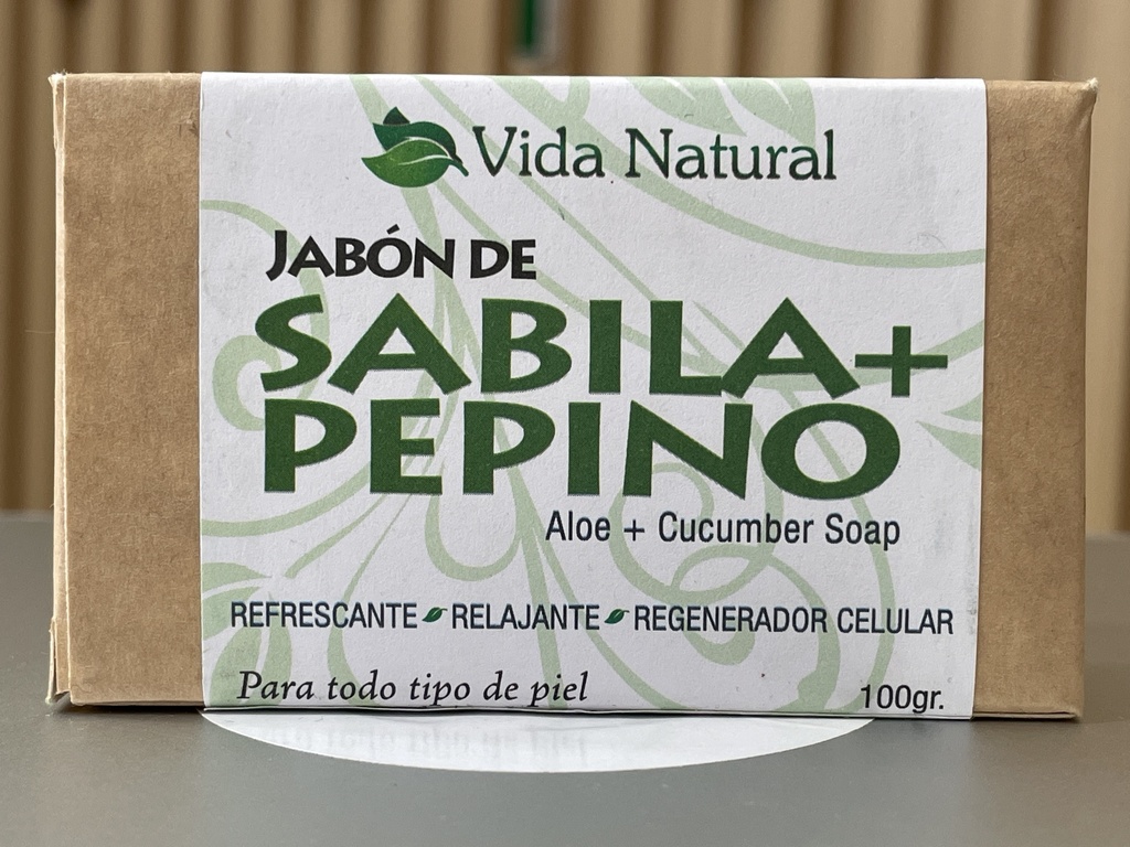 Jabon Sabila + Pepino