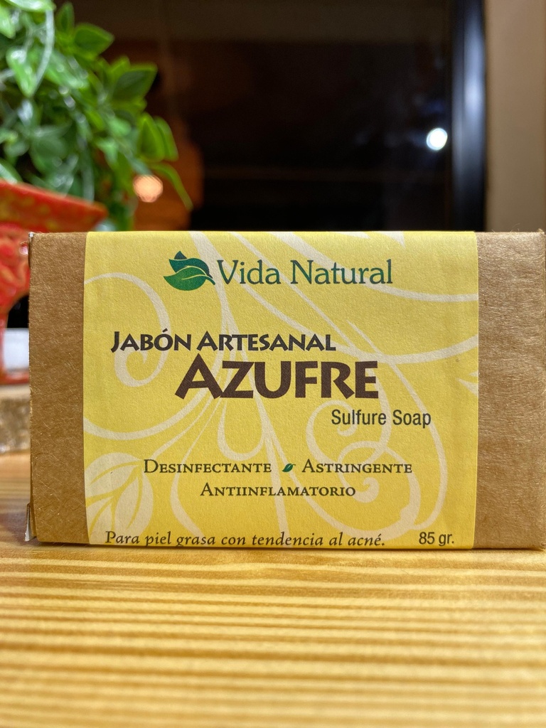 Jabón Artesanal Azufre