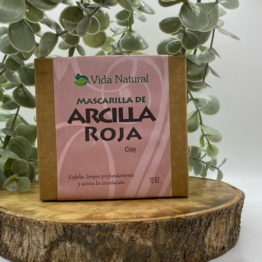 [3783] Mascarilla Arcilla Roja