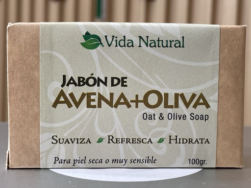 [1082] Jabon Avena + Oliva 