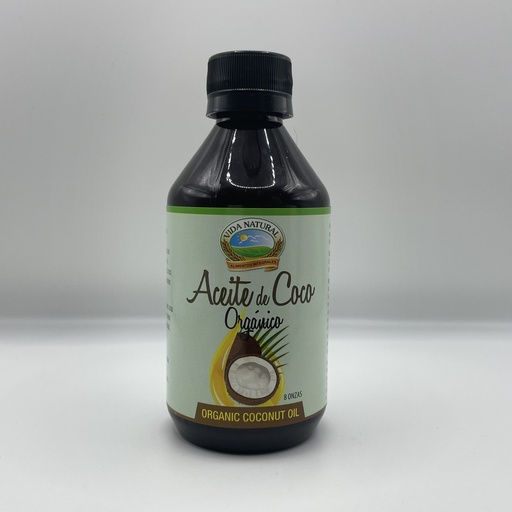 [1037] Aceite de Coco Orgánico 8oz